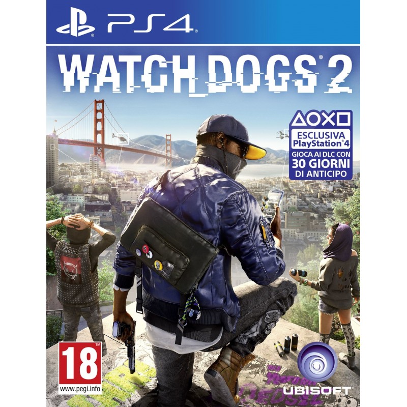 Ubisoft Watch Dogs 2 - PlayStation 4 Estándar Italiano