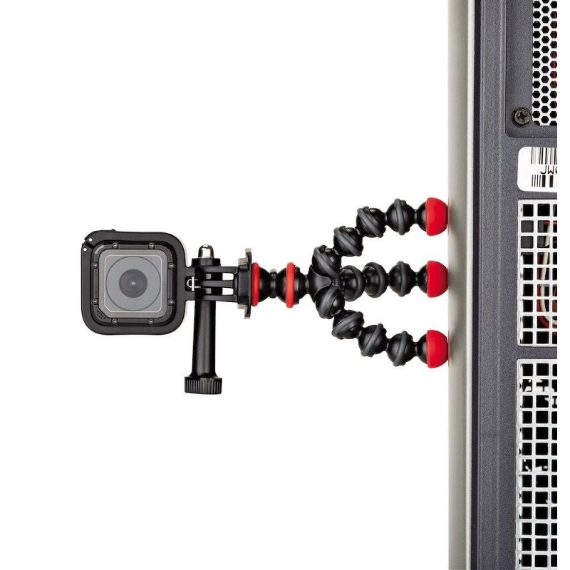 Joby GorillaPod Magnetic mini trépied Action-cam (caméras sportives) 3 pieds Noir, Rouge