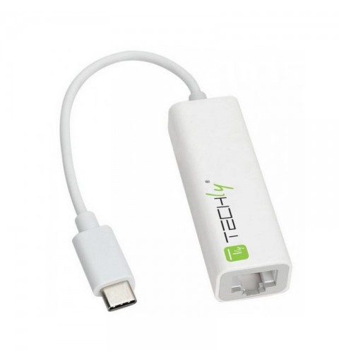 Techly IADAP USB31-ETGIGA adaptador y tarjeta de red Ethernet 1000 Mbit s