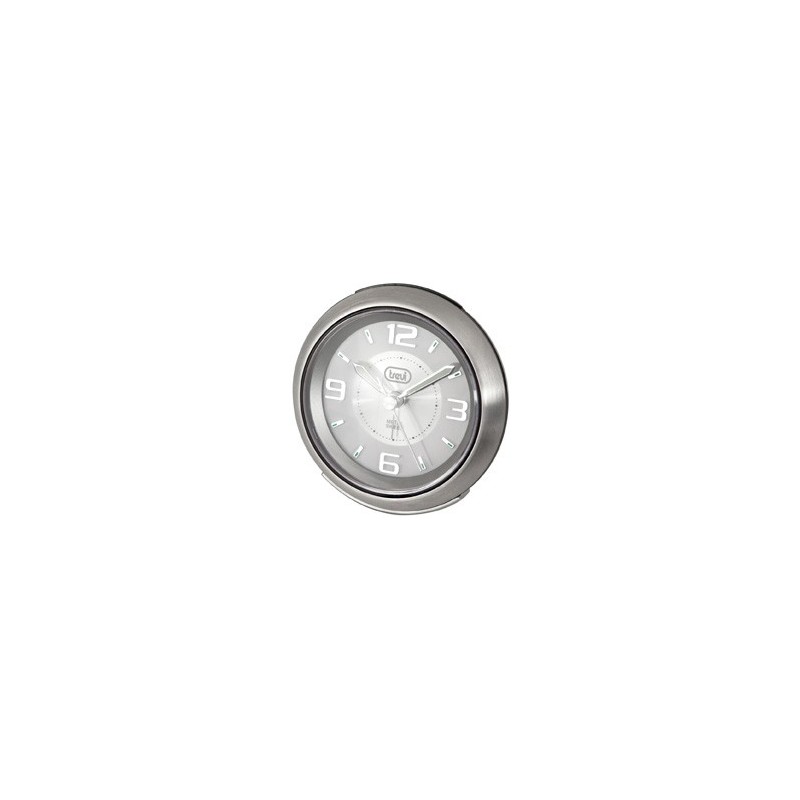 Trevi SL 3090 M Quartz table clock Round Stainless steel