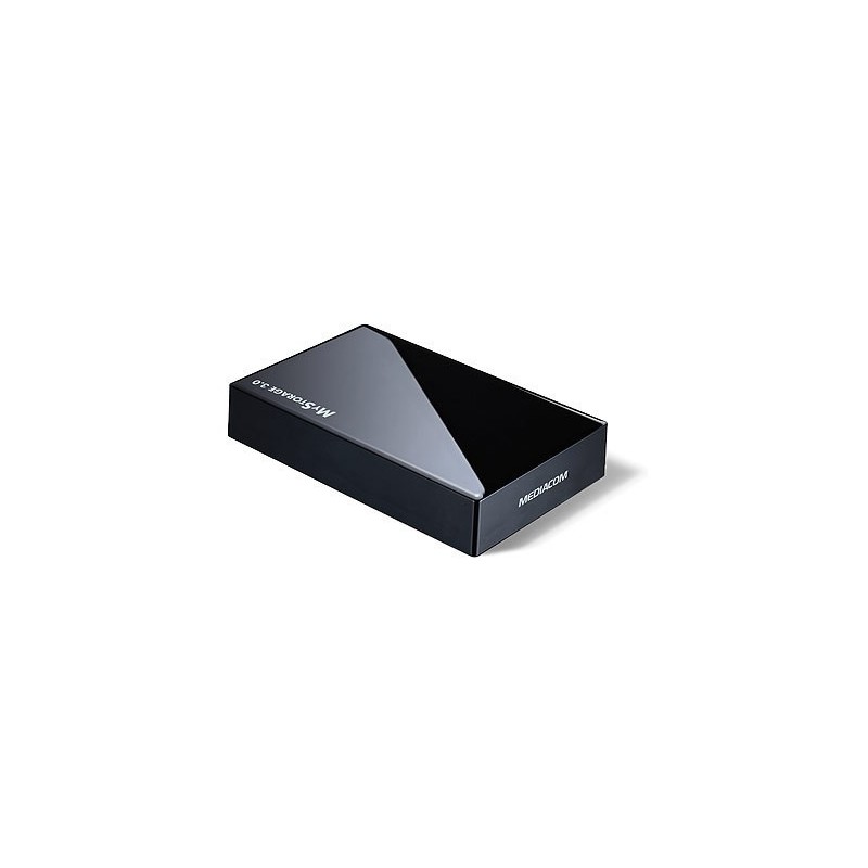 Mediacom My Storage 3.0 3.5" Black 3.5"