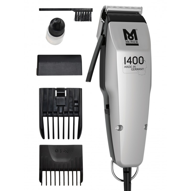 Moser 1406-0458 cortadora de pelo y maquinilla Plata