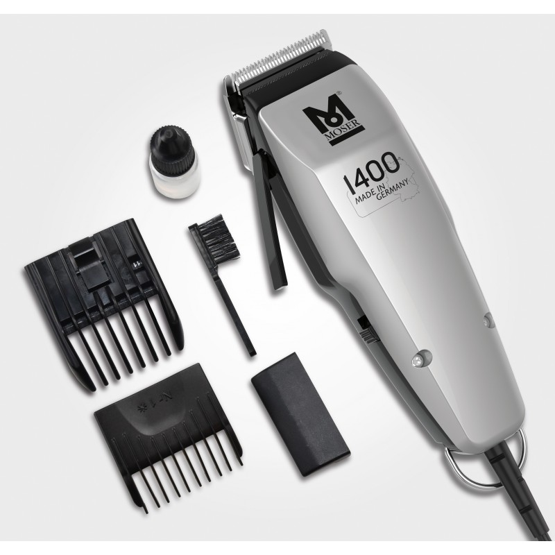 Moser 1406-0458 cortadora de pelo y maquinilla Plata