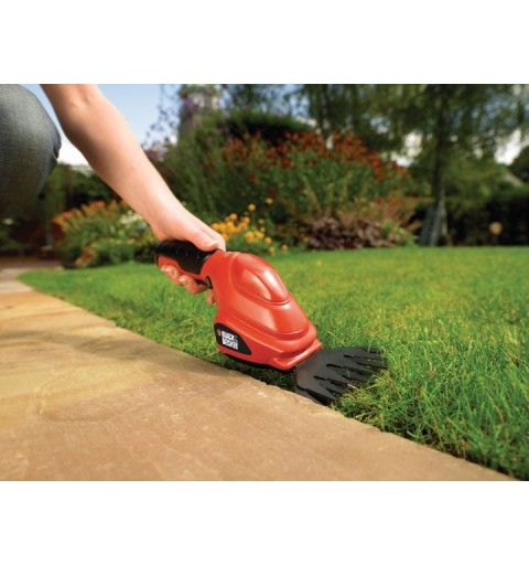 Black & Decker GSL200 cordless grass shear 8 cm 3.6 V Lithium Black, Orange