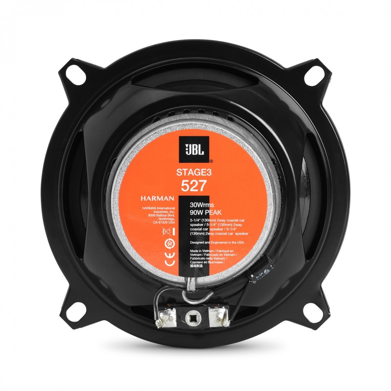 JBL Stage3 527 Autolautsprecher Rund 2-Wege 200 W 2 Stück(e)