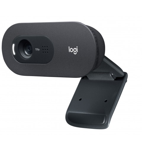 Logitech C505 HD Webcam cámara web 1280 x 720 Pixeles USB Negro