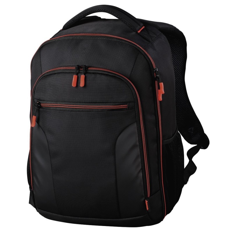 Hama Miami Funda tipo mochila Negro, Rojo