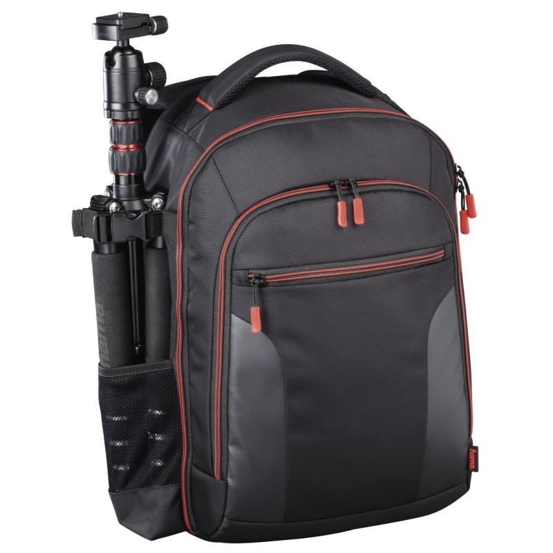 Hama Miami Backpack case Black, Red