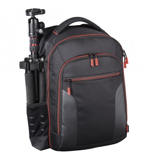 Hama Miami Backpack case Black, Red