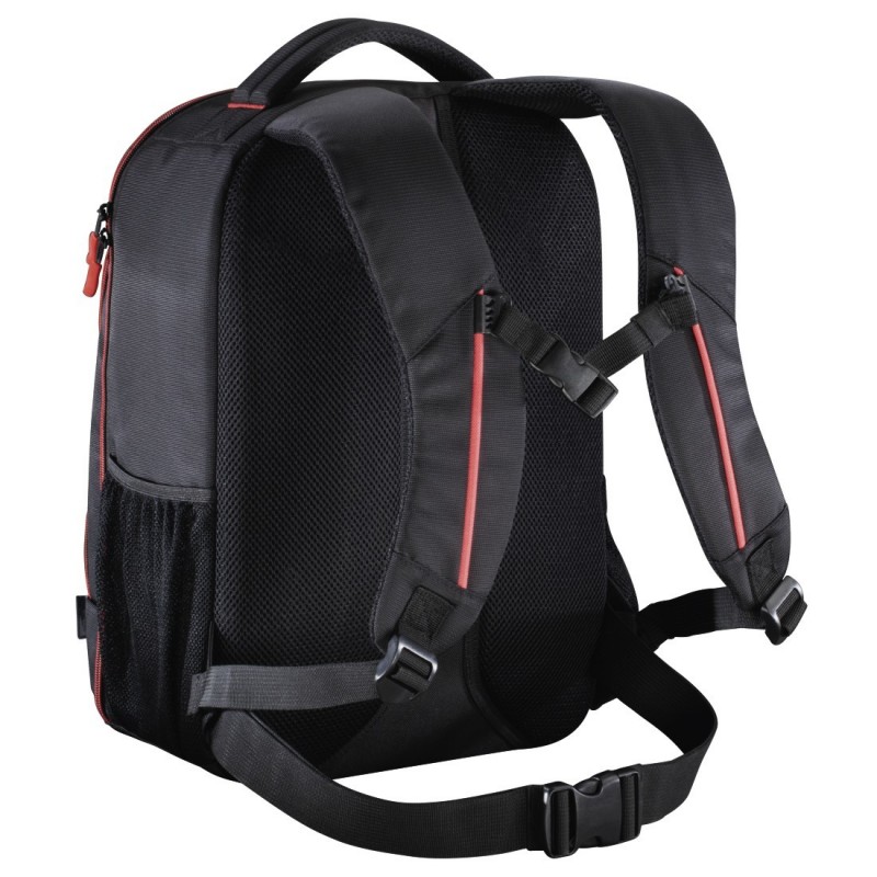 Hama Miami Backpack case Black, Red