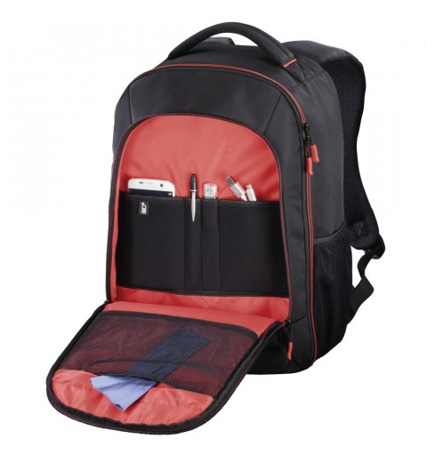 Hama Miami Funda tipo mochila Negro, Rojo