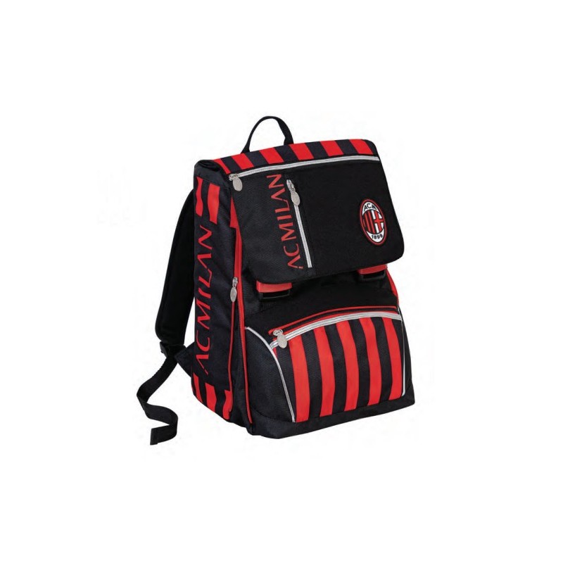 Seven 2F2002101-899 backpack Sports backpack Black, Red, White Fabric, Polyester