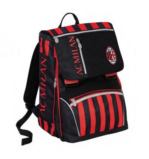 Seven 2F2002101-899 backpack Sports backpack Black, Red, White Fabric, Polyester