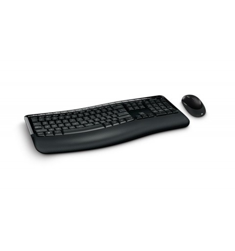 Microsoft Wireless Comfort Desktop 5050 Tastatur RF Wireless QWERTY Schwarz