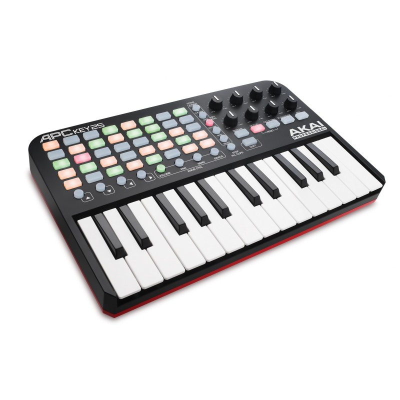 Akai APC Key 25 teclado MIDI 25 llaves USB Negro