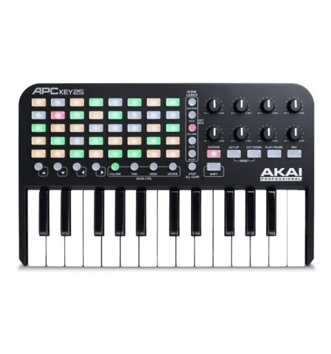 Akai APC Key 25 clavier MIDI 25 touche(s) USB Noir