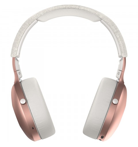 The House Of Marley Positive Vibration XL Headset Wireless Head-band Music USB Type-C Bluetooth Copper, White