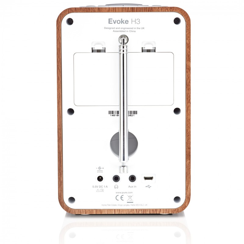 Pure Evoke H3 (Walnut) Personal Digital