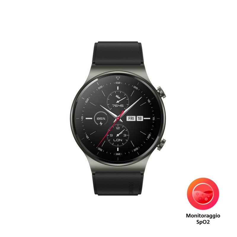Huawei WATCH GT 2 Pro 3,53 cm (1.39") 46 mm AMOLED Negro GPS (satélite)
