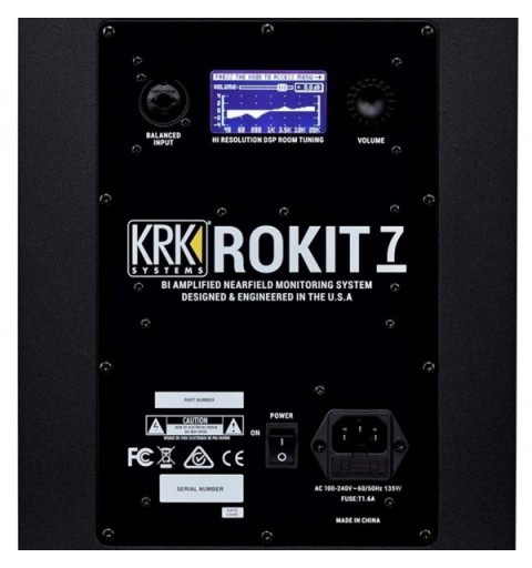 KRK Rokit RP7 G4 2-vie Nero Cablato 145 W
