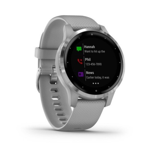 Garmin vívoactive 4s 2,79 cm (1.1 Zoll) 40 mm Silber GPS