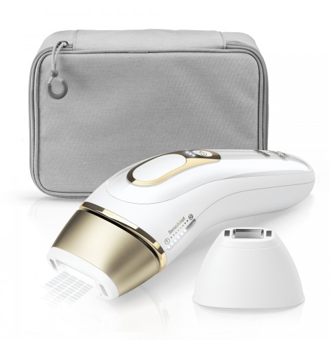 Braun Silk-expert Pro 81677897 épilateur à lumière pulsée Blanc, Or