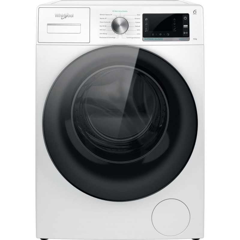 Whirlpool W6 W945WB IT washing machine Front-load 9 kg 1400 RPM B White