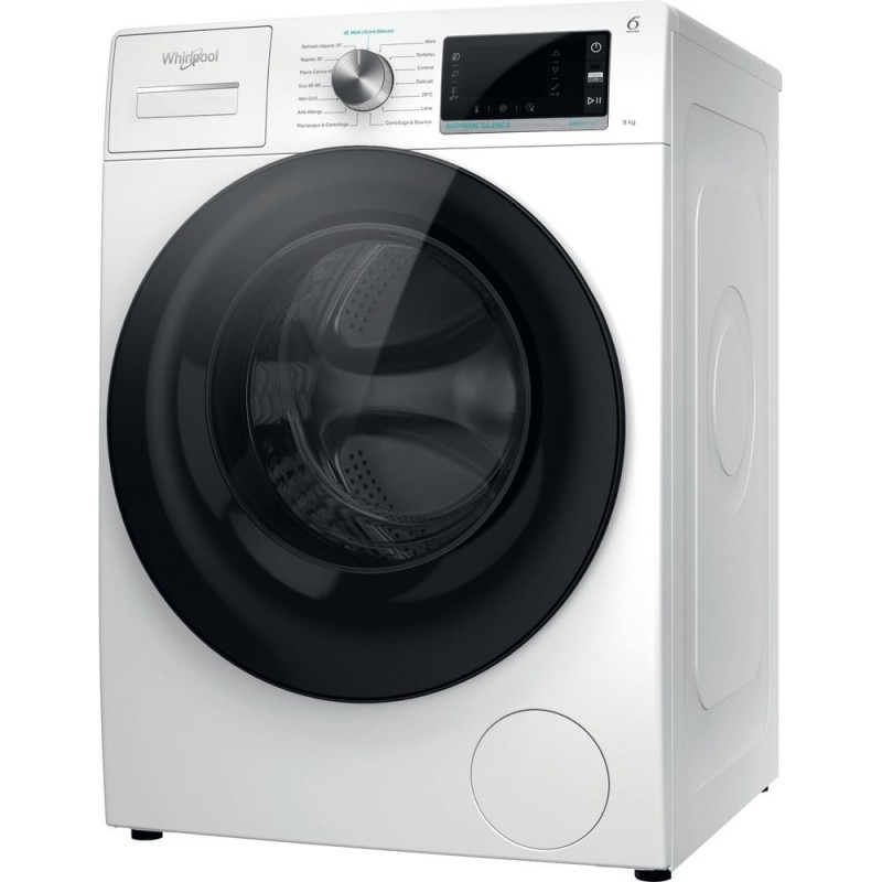 Whirlpool W6 W945WB IT lavatrice Caricamento frontale 9 kg 1400 Giri min B Bianco