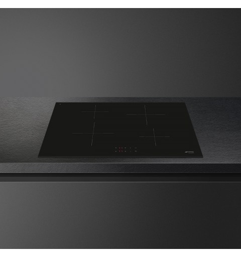 Smeg SI2741D Kochfeld Schwarz Integriert 75 cm Zonen-Induktionskochfeld 4 Zone(n)