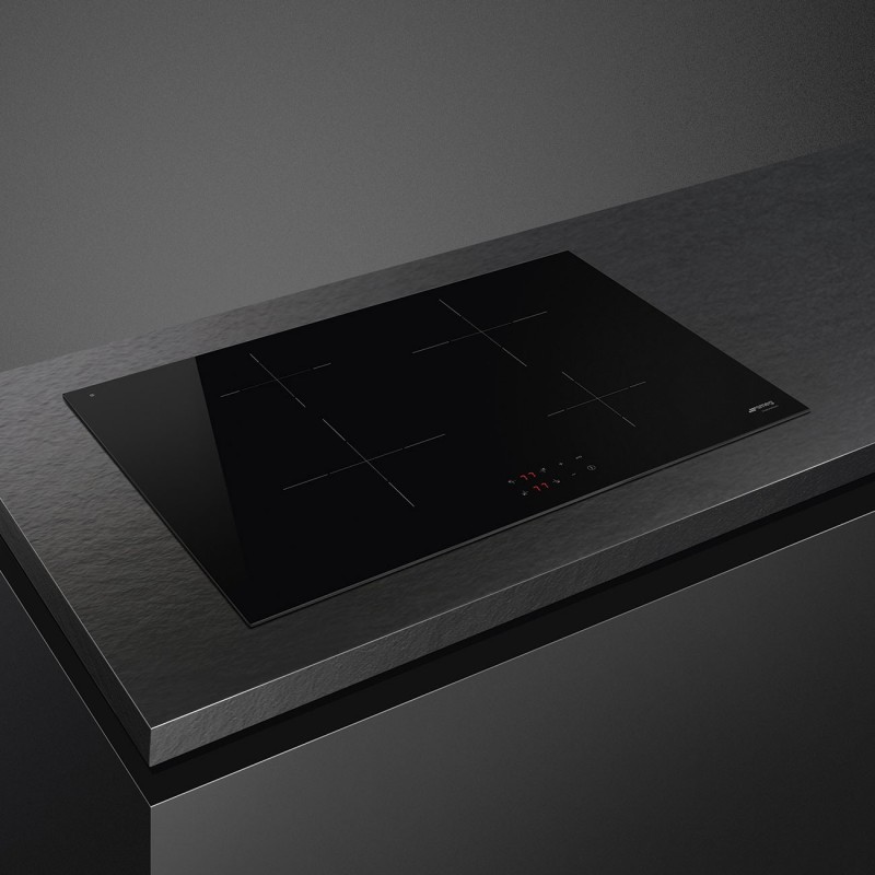 Smeg SI2741D Kochfeld Schwarz Integriert 75 cm Zonen-Induktionskochfeld 4 Zone(n)