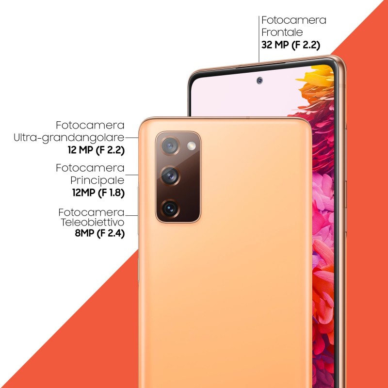Samsung Galaxy S20 FE SM-G780GZODEUE smartphone 16.5 cm (6.5") Dual SIM 4G USB Type-C 6 GB 128 GB 4500 mAh Orange