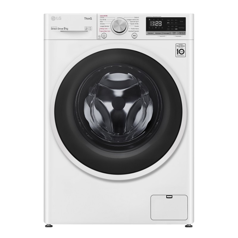 LG F4WV509S1EA lavadora Carga frontal 9 kg 1400 RPM B Blanco