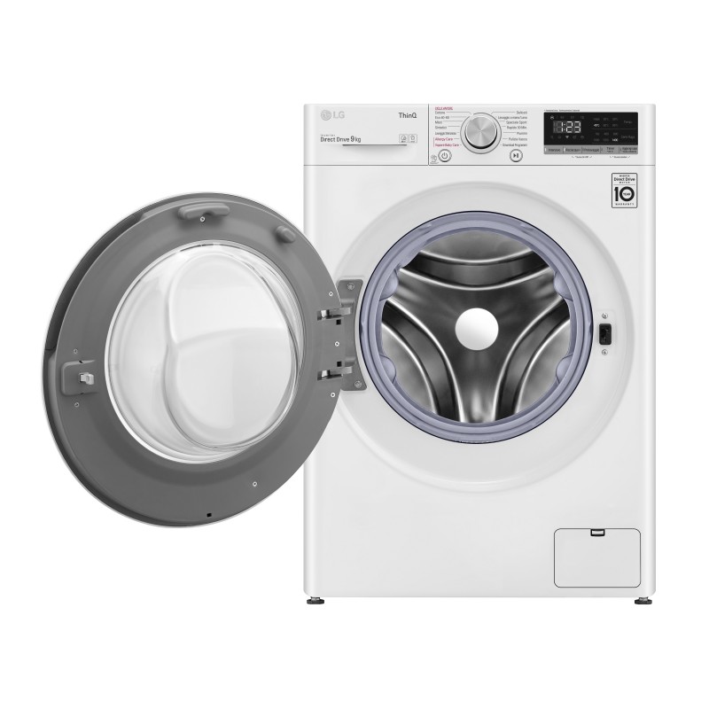 LG F4WV509S1EA washing machine Front-load 9 kg 1400 RPM B White