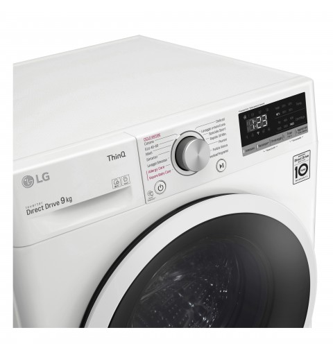 LG F4WV509S1EA Waschmaschine Frontlader 9 kg 1400 RPM B Weiß