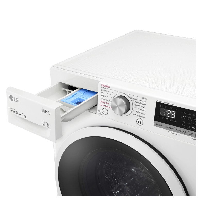 LG F4WV509S1EA lavadora Carga frontal 9 kg 1400 RPM B Blanco