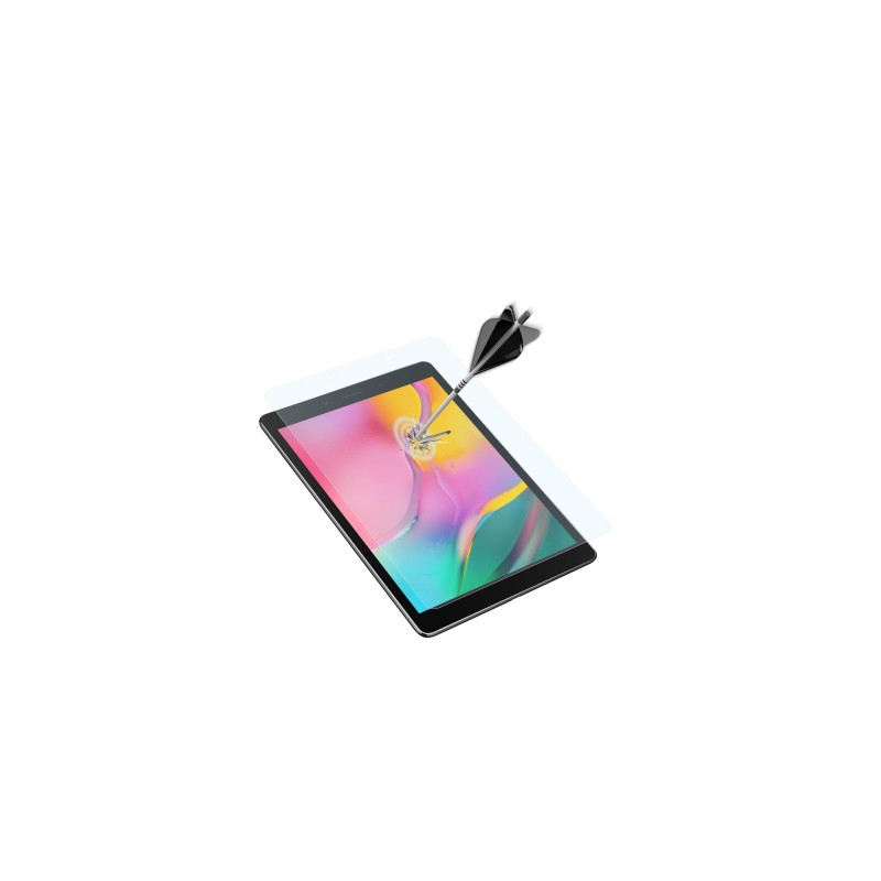 Cellularline Second Glass - Galaxy Tab A8 (2019) Vetro temperato sottile e resistente Trasparente