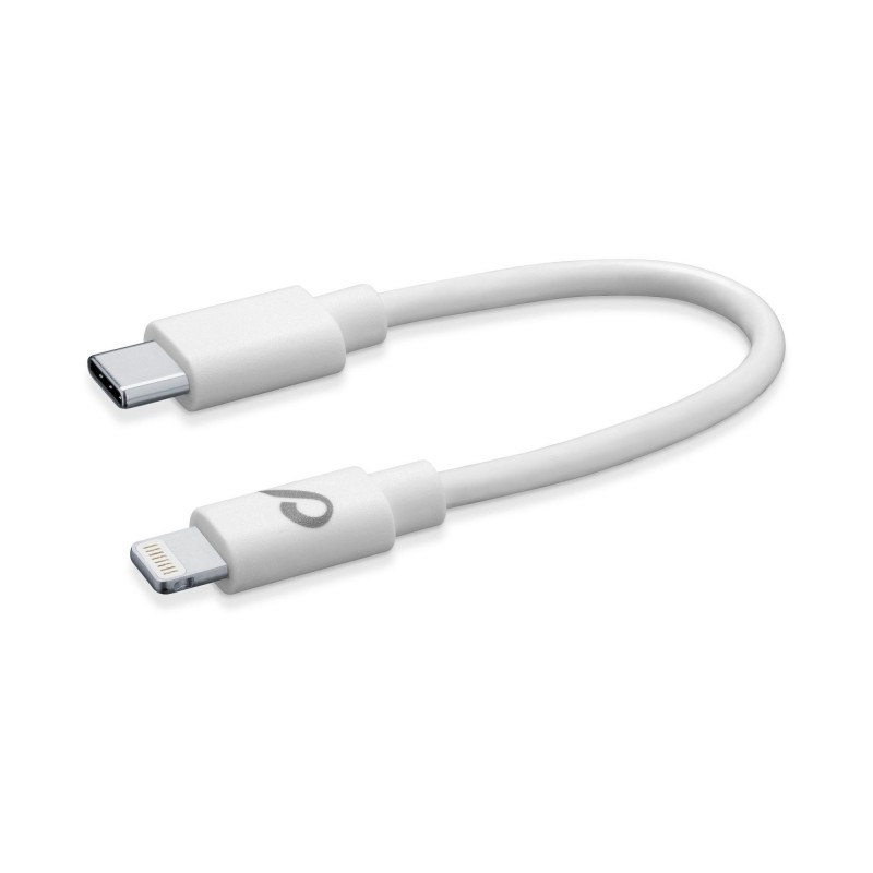 Cellularline USB Data Cable Portable - USB-C to Lightning Cellularline USB Data Cable Portable - USB-C to Lightning