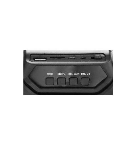 Karma Italiana HPS 44 systeme de sonorisation Système d'adresse publique portatif 12 W Noir