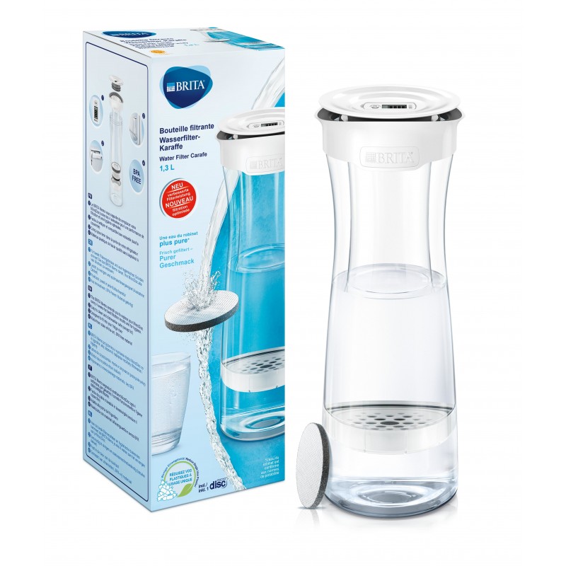 Brita Fill&Serve Filtre à eau pour robinet 1,3 L Graphite