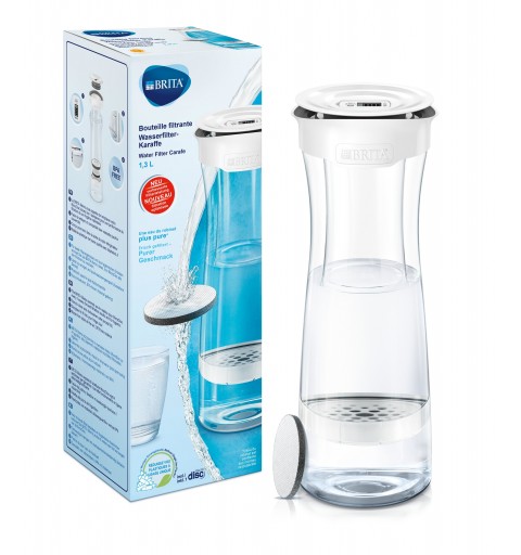 Brita Bottiglia Filtrante per acqua da 1,4l - 1 filtro MicroDisc incluso