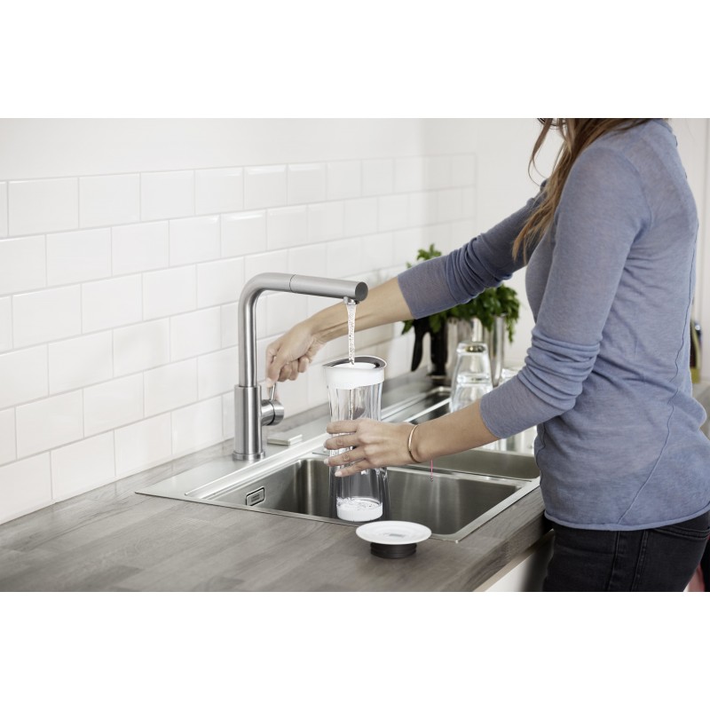 Brita Fill&Serve Sistema de filtración de agua conectado directamente al grifo 1,3 L Grafito