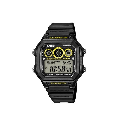 Casio AE-1300WH-1AVEF reloj Reloj de pulsera Masculino Electrónico Negro