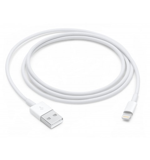 Apple MD818ZM A lightning cable 1 m White