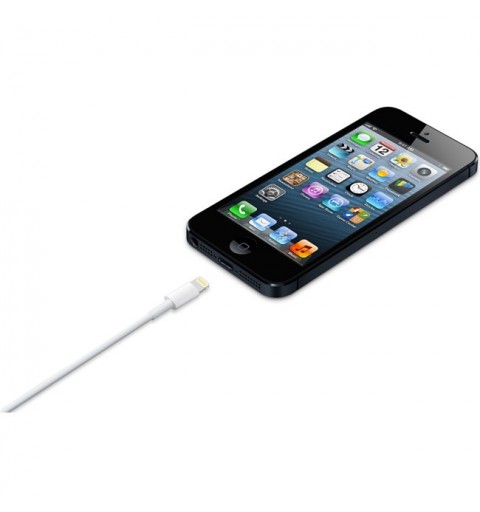 Apple MD818ZM A cavo Lightning 1 m Bianco