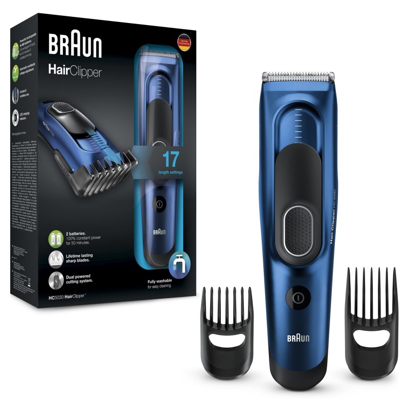 Braun HC5030 Black, Blue