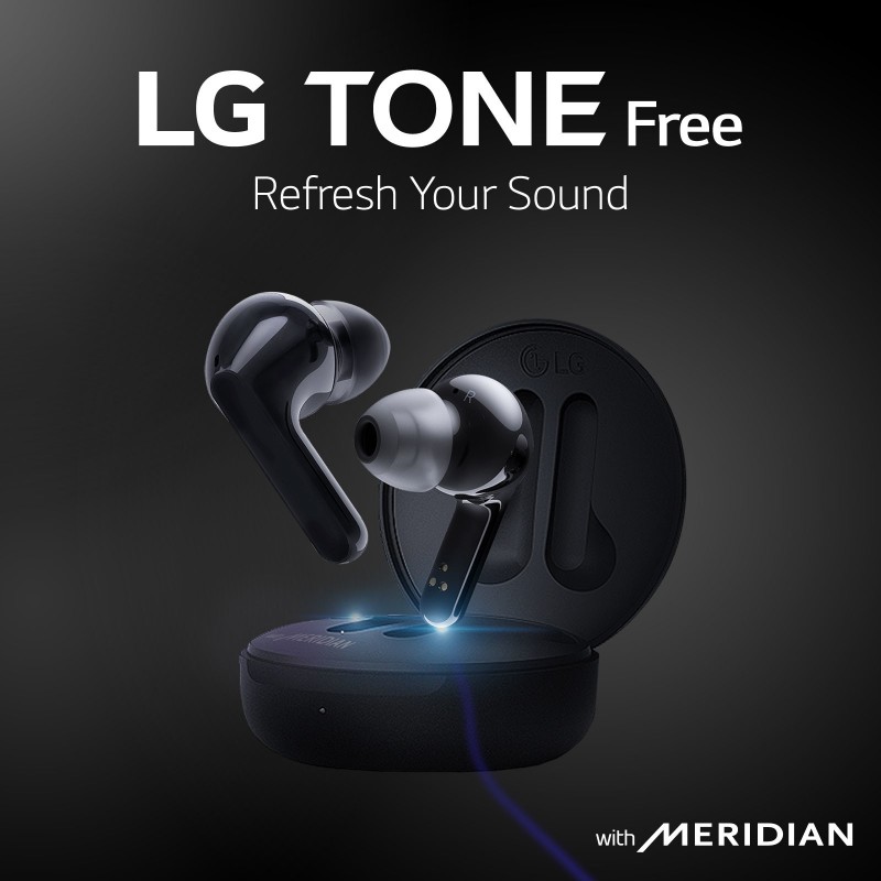 LG TONE Free FN4 Auriculares True Wireless Stereo (TWS) Dentro de oído Música Bluetooth Negro