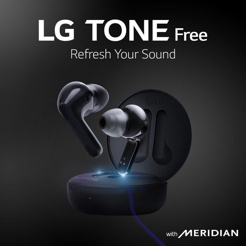LG TONE Free FN4 Casque True Wireless Stereo (TWS) Ecouteurs Musique Bluetooth Noir