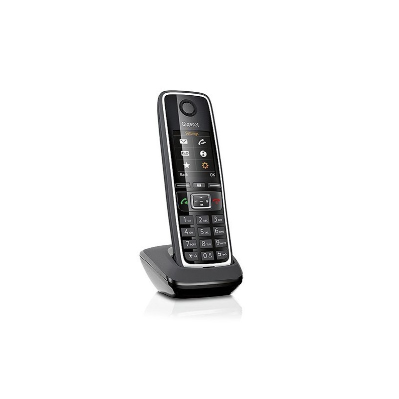 Gigaset C530HX DECT-Telefon Anrufer-Identifikation Schwarz