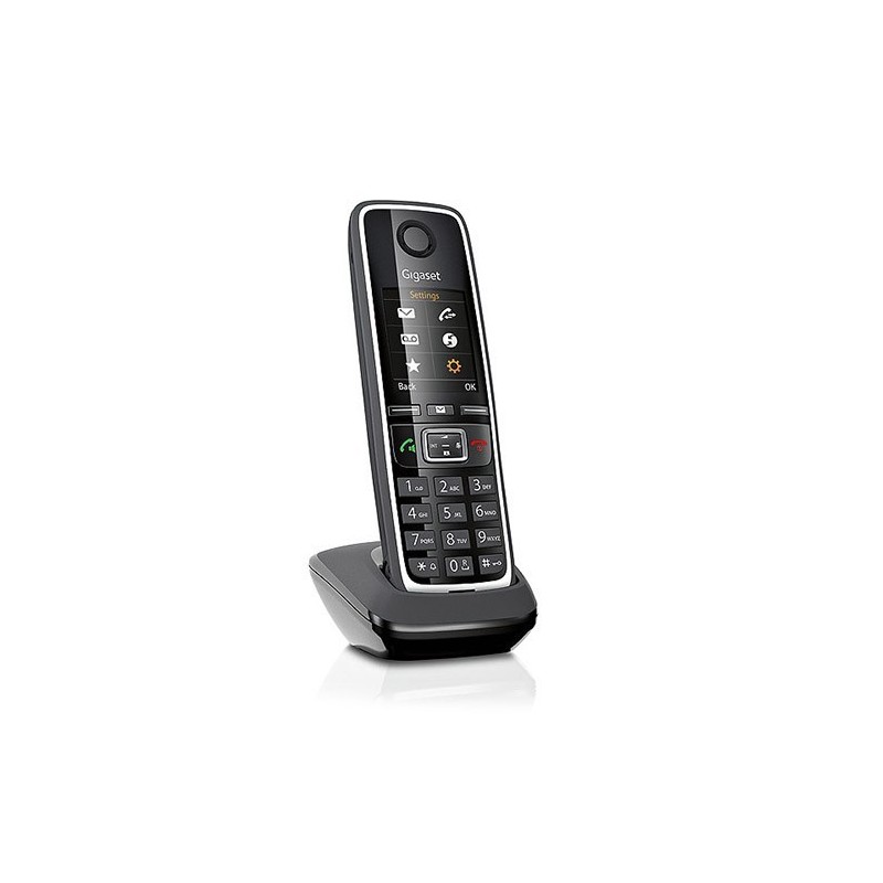 Gigaset C530HX Téléphone DECT Identification de l'appelant Noir