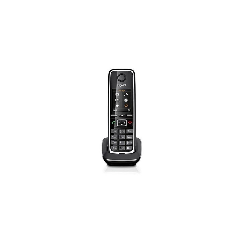 Gigaset C530HX Telefono DECT Identificatore di chiamata Nero